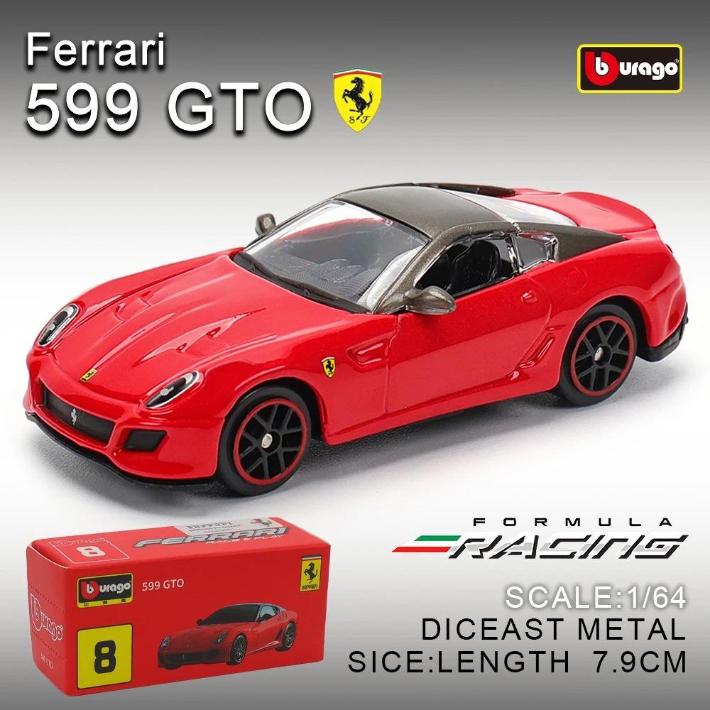 Bburago 1:64 véritables modèles de voiture Ferrari SP1 812 COMPETIZIONE ENZO F40 F12TDF SF90 série jouets cadeau de Noël pour garçon enfants