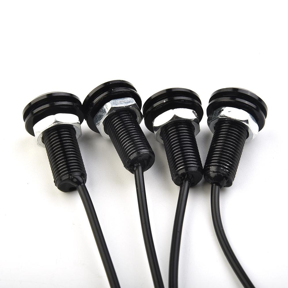 4pcs 3000k Amber LED Lights Grille Lighting Kit Truck For Ford SUV Raptor Style