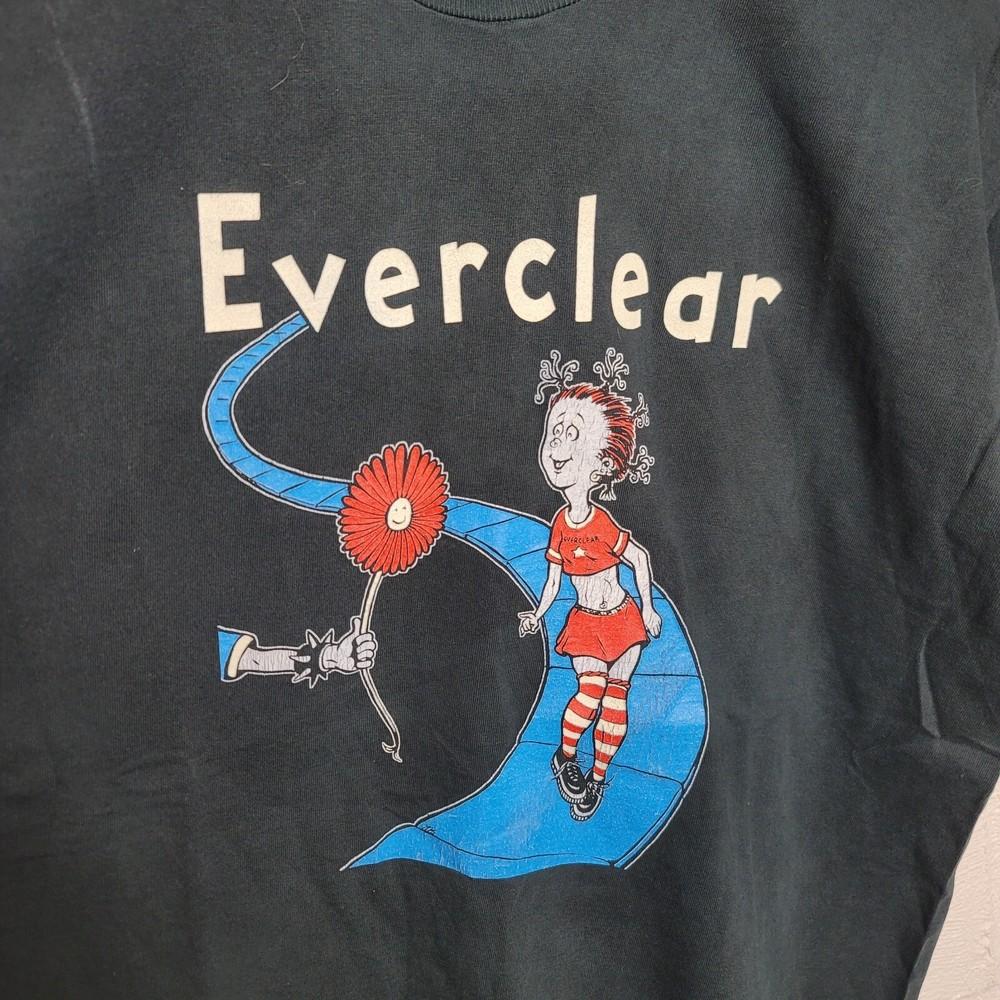 

Rare! Everclear Band Black Shirt Unisex Concert S to 5XL MQ380 Unisex T-Shirt XL