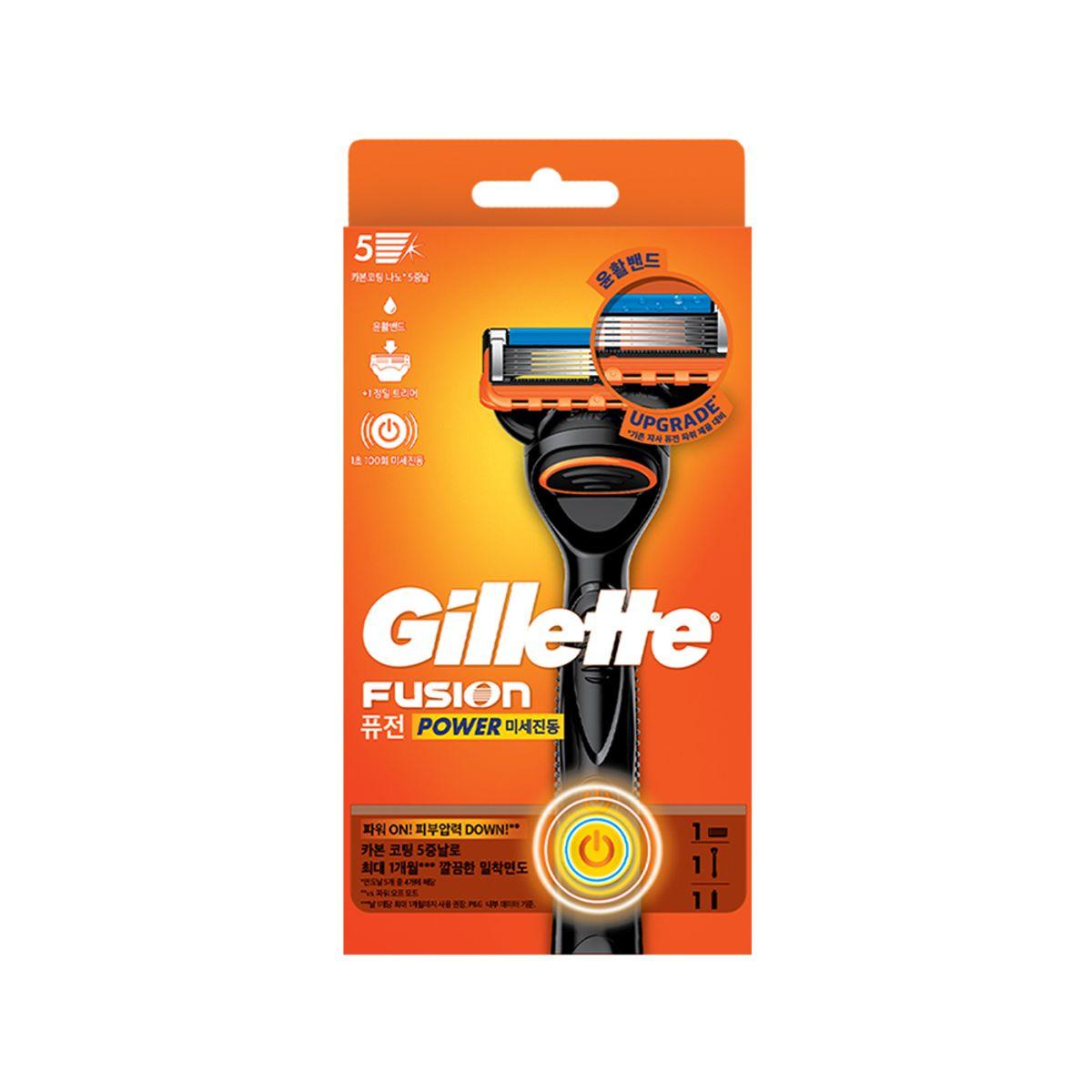 Fusion Power Razor Handle (1 Pack) + Razor Blade (1 Pack)