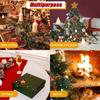 5/10Meters Christmas Garland Colorful Fake Bulbs Fairy Light String Xmas Tree Ornaments Home Decoration 2025 New Year DIY Gifts
