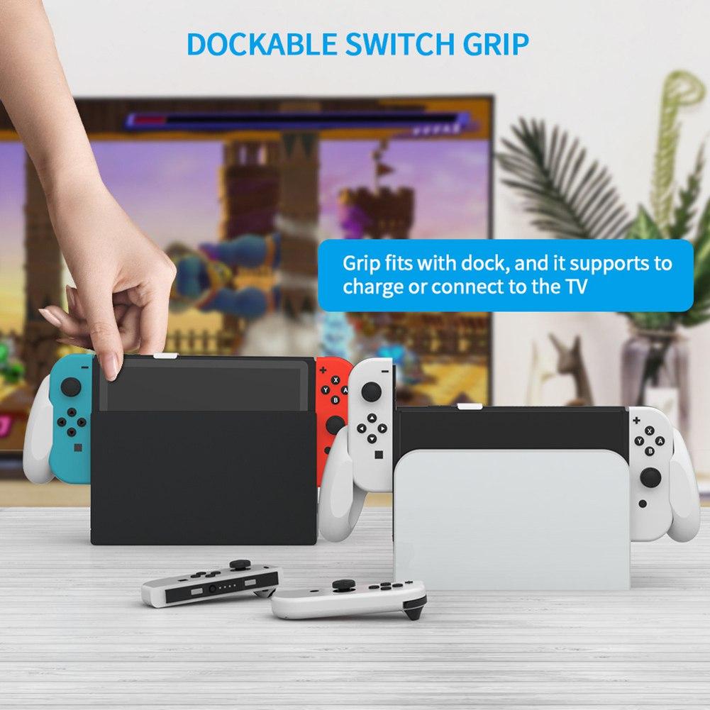 Hand Grip For Switch OLED Host Gamepad Back Grip Controller Non Slip Protective Shell For Nintendo Switch OLED Game Accessories
