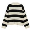 Ggpx New York Gold Button Line Block Knit Cardigan Gockg033f