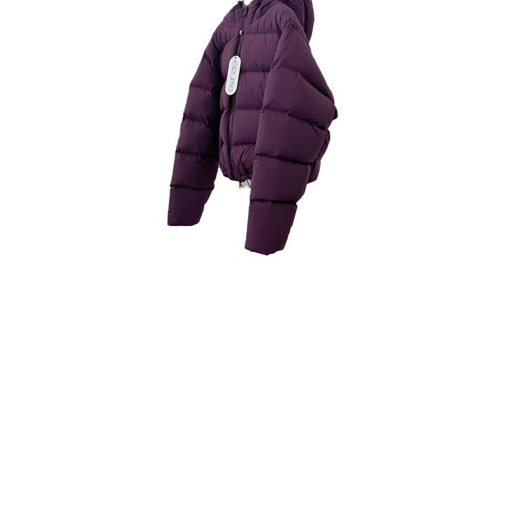 In stock, the new winter Korean Dongdaemun ER * ME candy-colored hooded white duck down jacket