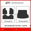 TPE Odorless Floor Mats & Trunk Liner for 2024 Changan UNI-Z - Eco-Friendly & Wear-Resistant.