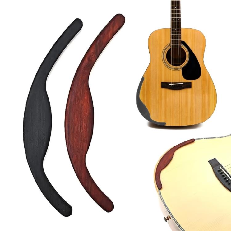 Guitar Arm Rest Accessory Increases Acoustic Value Sweat Protection Wooden Fast Hook Loop Attachment System