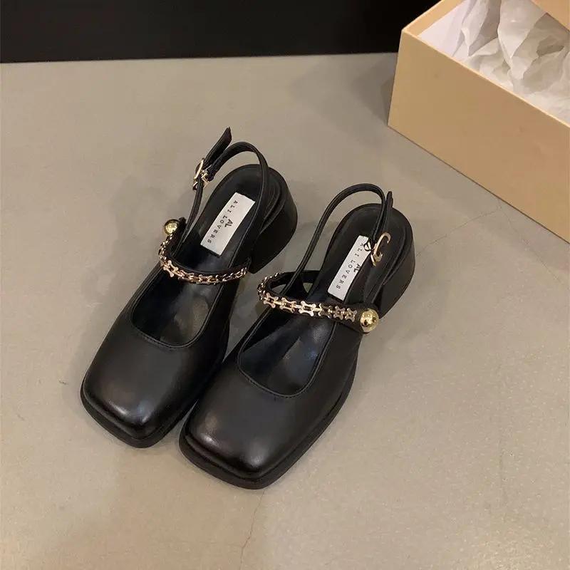 Outdoor Mary Jen Women's Sandals Summer 2025 Offers New Breathable Fashion Anti Slip Hot Casual High Quality Ladies Shoes Sale