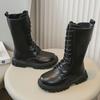 Girls boots 2026 spring and autumn children's new children's Martin boots little girl high boots