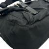 PRADA Triangle logo Shoulder Bag black unisex used