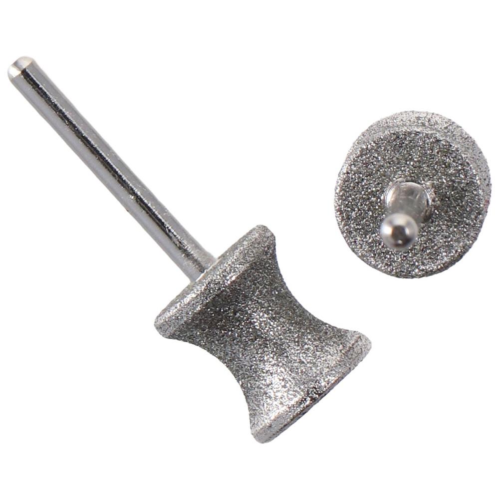2 Pack Diamond Dog Nail Grinder Silver Grinder Bits 2 Pack Nail Trimmer Tool  Animals Nail