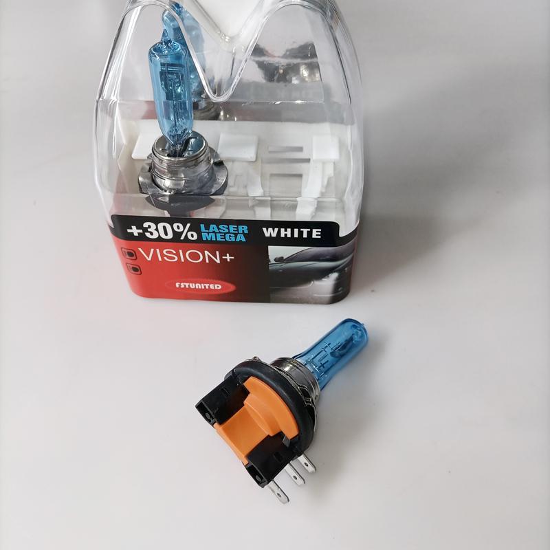 H15 12V 15/55W Super White Auto Halogen Bulb Car Headlight Halogen Lamp Motorcycle Halogen Bulb