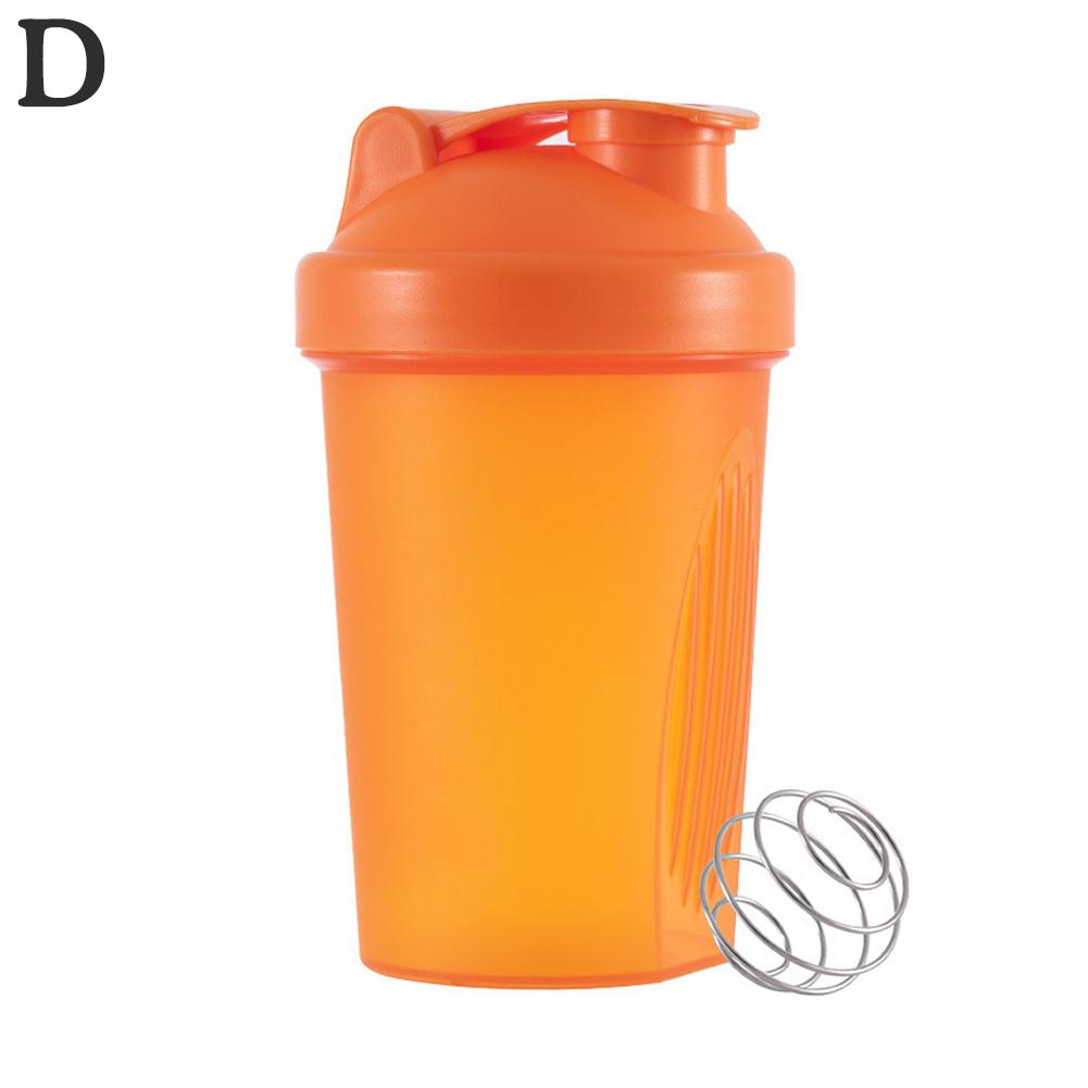 NEW 400ML Shaker Bottles Sport Water Cups Whey Protein Powder Mixer Bottle Fitness Gym Shaker Outdoor Portable Plastic Drink Cup