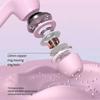 With Charging Case Wireless Earbuds Transparent Cordless Earbud In Ear Headphones  Listening Music