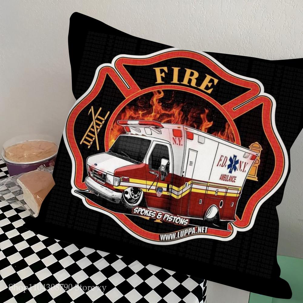 1pc Cartoon Car Pillow Case Square Bedroom Sofa Leisure Comfort Cushion Car Living Room Home Decoration