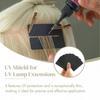 UV Glue Hair Extensions Big Power 20W UV LED Lamp Hair Extension System ToolKit Stronger UV LED 30g UV Glue with Hair Bonding Glue Remover