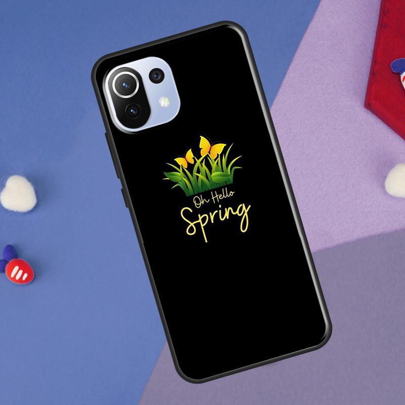 Hallå Vårblommor Fodral För Xiaomi 14 Ultra 13 11T 12T 13T 14T Pro POCO X7 X6 Pro X3 X5 F3 F5 M6 F6 Pro Fodral