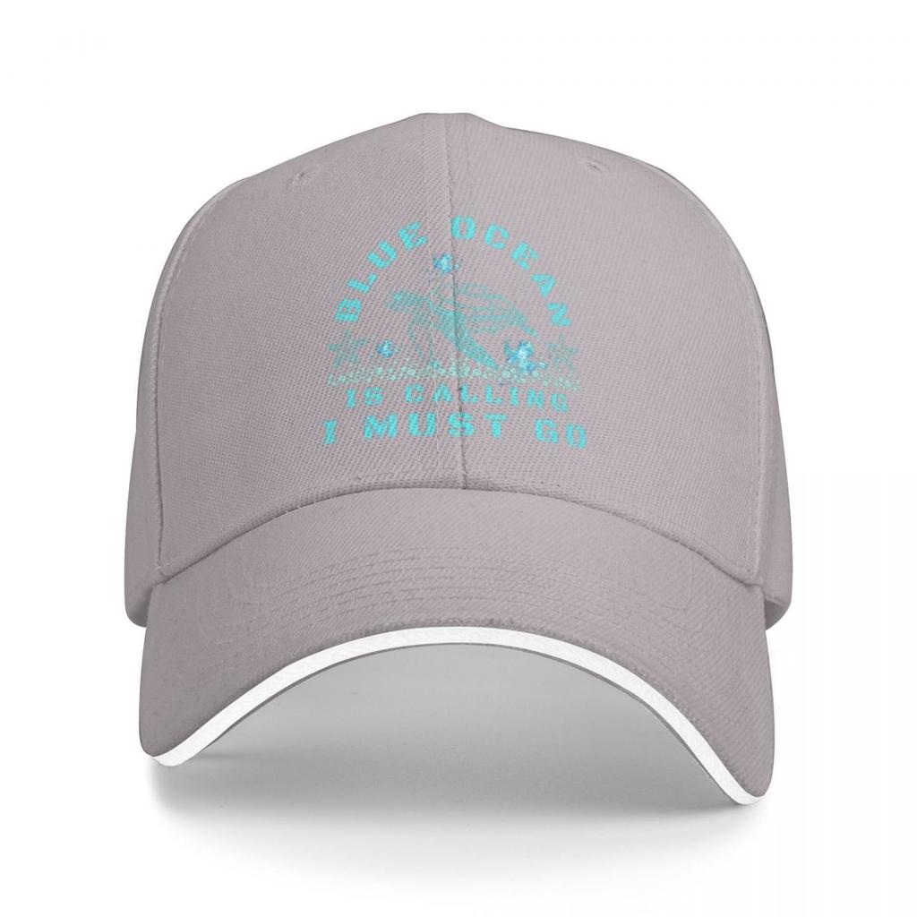 Baseball Caps The Ocean Is Calling Turtle Lover Sea Thermal Awesome Casquette FeUnisex Unisex Sport Spring Caps