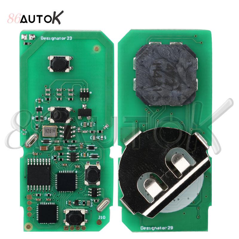 Autofernbedienungsschlüssel für Toyota Avensis Prius 2010-2015 Auto Smart Key Fob FSK 433MHZ ID4D Chip 61A449-0011 F433 B74EA B75EA 2Tasten