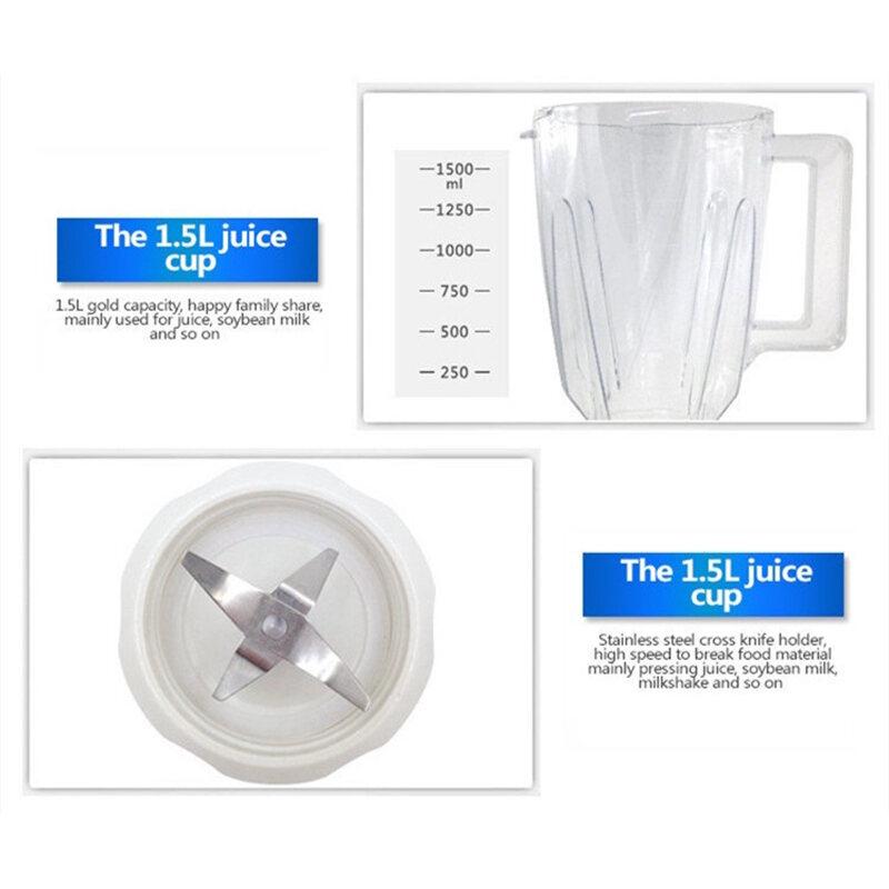 Goldstar 2 In 1 Blender High Power Multifunctional Juicer Chopper Ice Crusher White 2 In 1blender