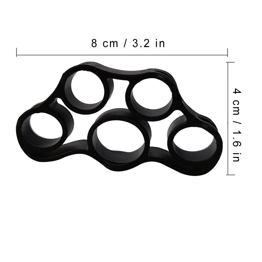 Silicone Finger Strength Trainer – Five-Finger Flexion & Extension Hand Exercise Sleeve
