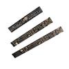Multifunctional Gold Plated Ruler, 3 Pieces 6.3 or 7.87 or 10.23 Inch, Electronic Protractor, IC Wire Pitch, Resistance, PCB Measuring Gauge