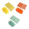 100Pcs Goat Sheep Pig Cattle Beef Plastic Livestock Ear Tag Number Tags