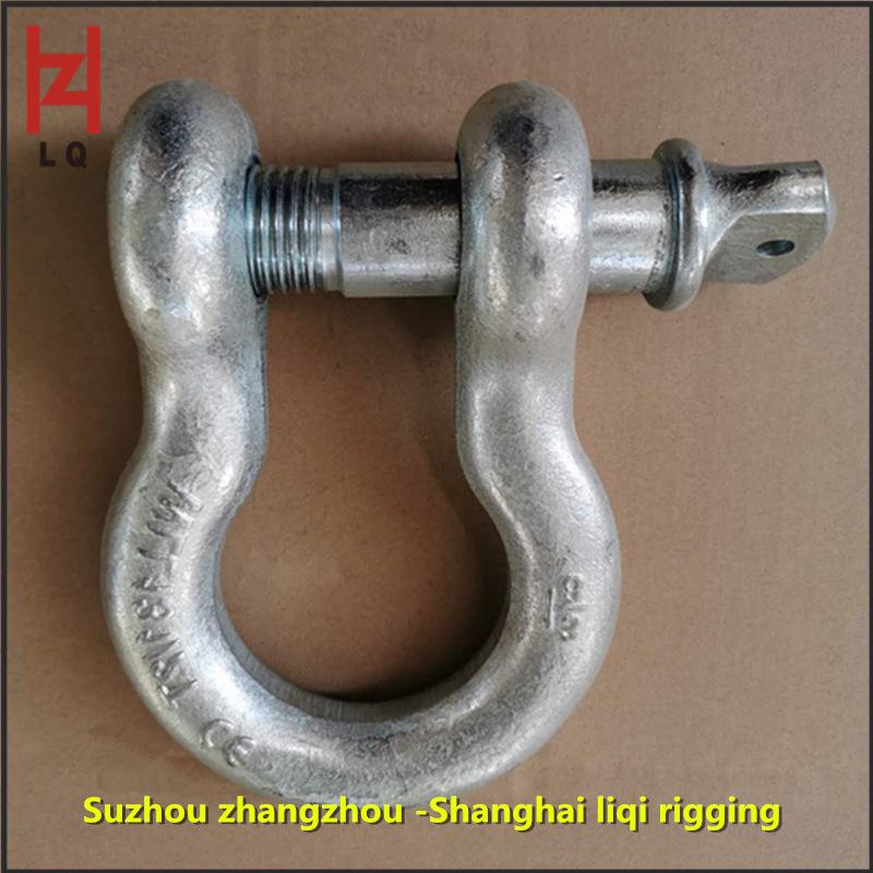 US Standard 12T High-Strength Alloy Steel Bow Dee Shackle 12T