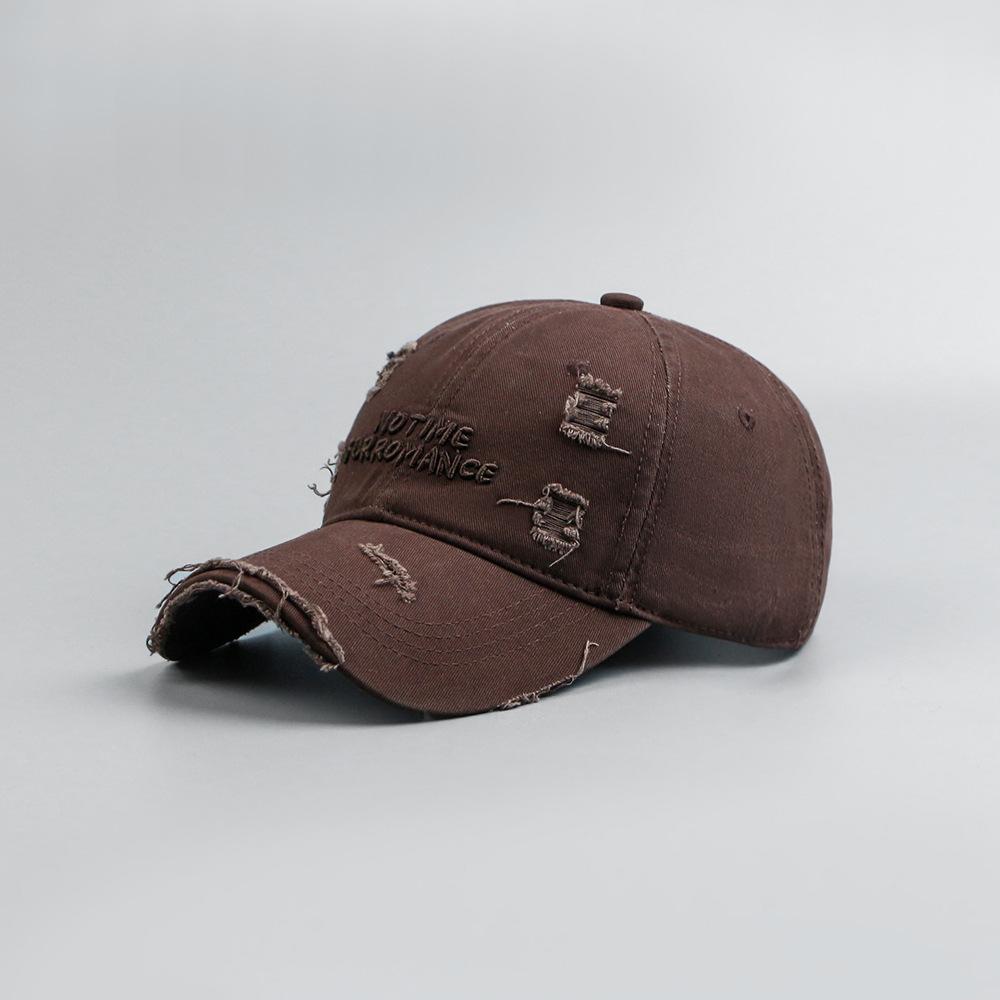 YIRAN Dayang hat Gewassen Katoen Verweerd Baseballpet Retro Verstelbaar Unisex Papa Pet Streetwear Buiten Casual Reizen Zonneklep Mode Trendy Adjustable