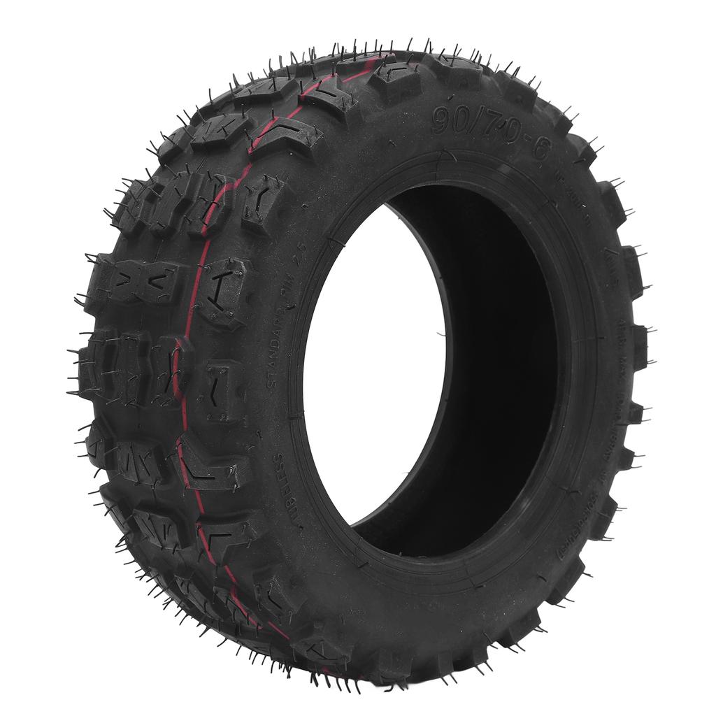 90706 Pneu Vácuo Off Road Borracha 10 Polegadas Scooter Elétrica Substituição Pneu Vácuo Anti Derrapante