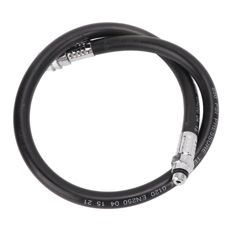 Scuba Diving BCD Low Pressure Regulator Hose Flexible Rubber Gas Tube for Water Sports66cm   26in