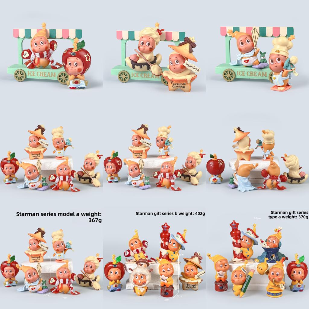 Blind Anime Twinkle Box Handmade Ornament With Assembly For Kids Collectors