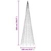 LED Christmas Tree 1534 LEDs Blue 500 Cm