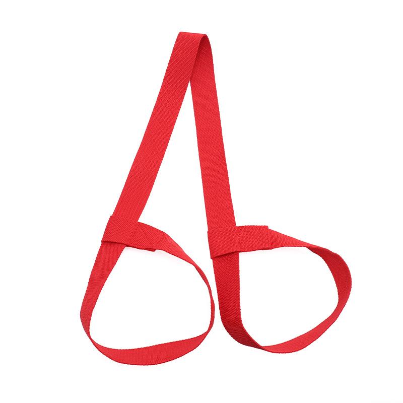 Yoga Strap Athletic Shoulder Strap Yoga Mat Storage Belt Bundle Rope Adjustable Size Fitness Gym Exercise Rope 160cm38cm