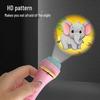 Available Children's Cognitive Cartoon Animal Projector Flashlight for Early Education