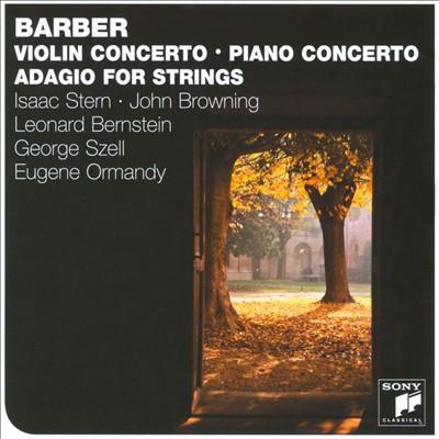 

CD SAMUEL BARBER, LEONARD BERNSTEIN, G - Barber: Vln Cto Op 14 / Pno Cto Op 88697529892 Sony Music 2009 UK Classical Used