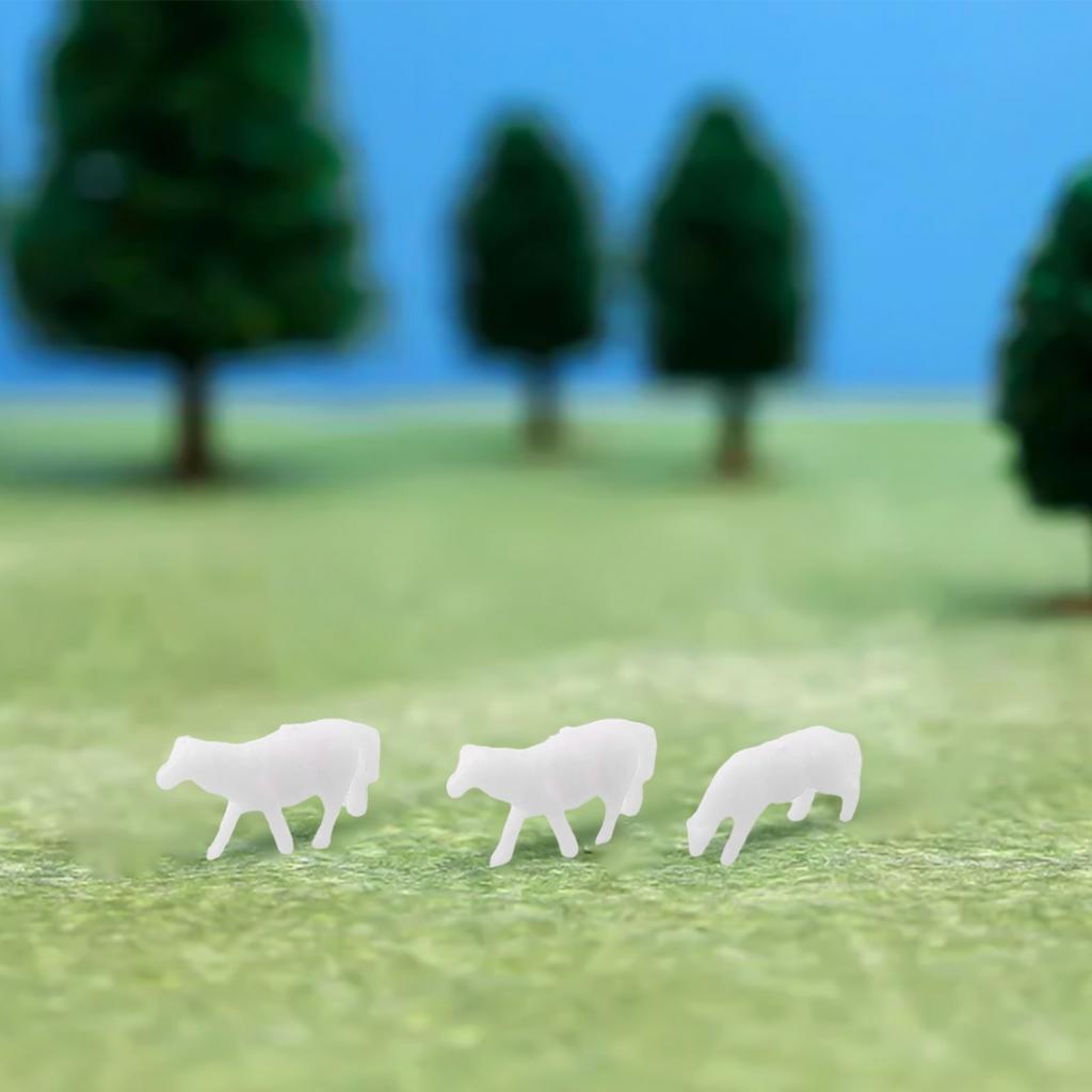 6 Styles Animals Model Animals Model HO Scale Model Railway