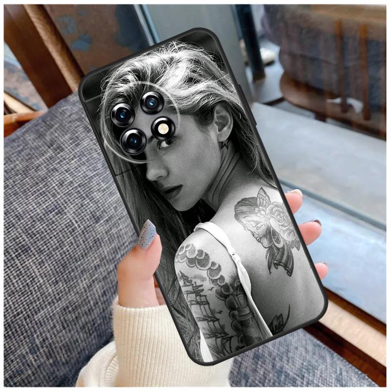 

Sexy Sleeve Tattoo Girl Case For OnePlus 15 12R 13R 13T 10T 8T 13 12 11 10 Pro Nord 5 CE 2 3 4 Lite N20 N30 Coque OnePlus Nord 4
