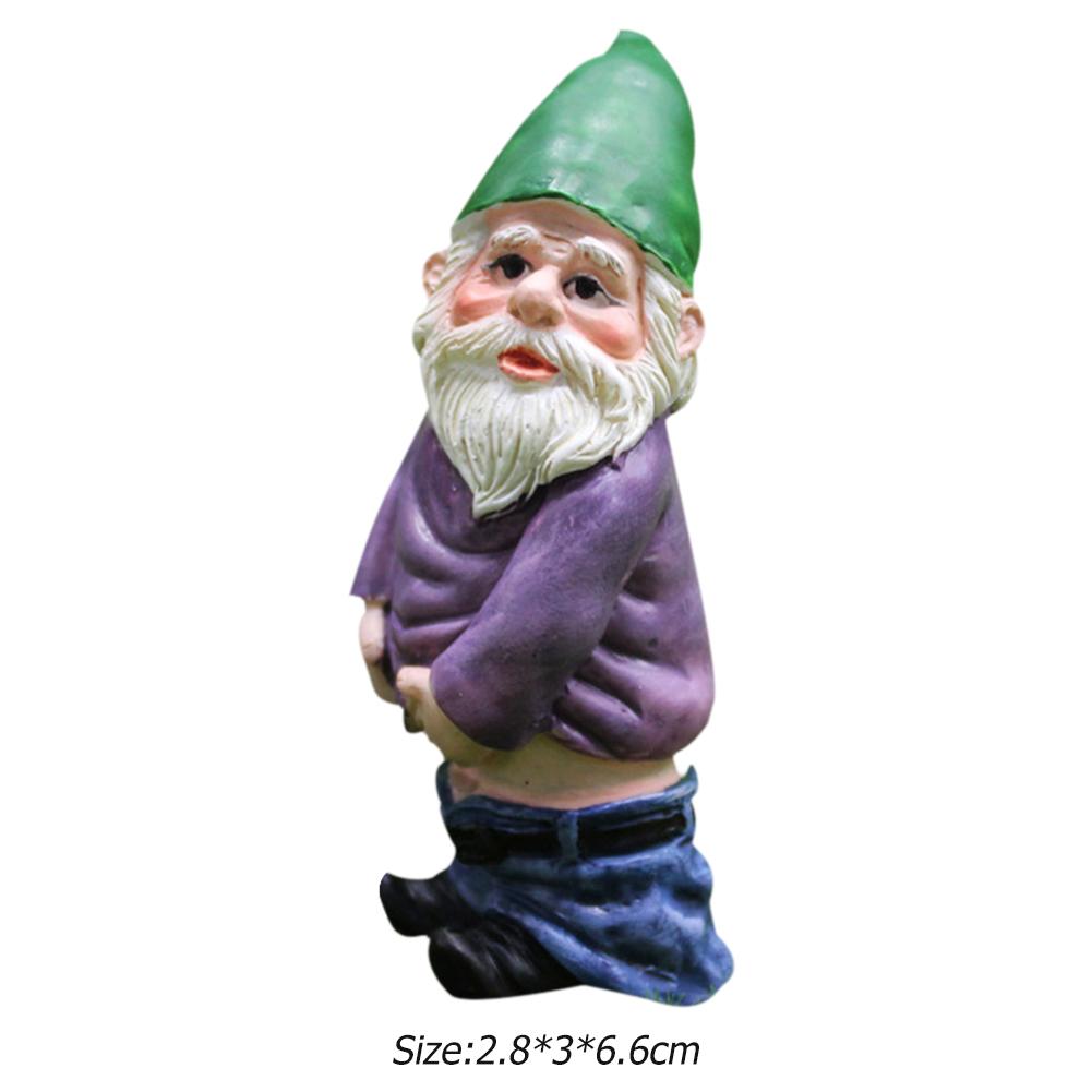 Mini Legrační skřítci Víla Zahradní slavnost Opilí skřítci Trpasličí socha Miniatura Nádvoří Krajina Květináč Ozdoby Figurka