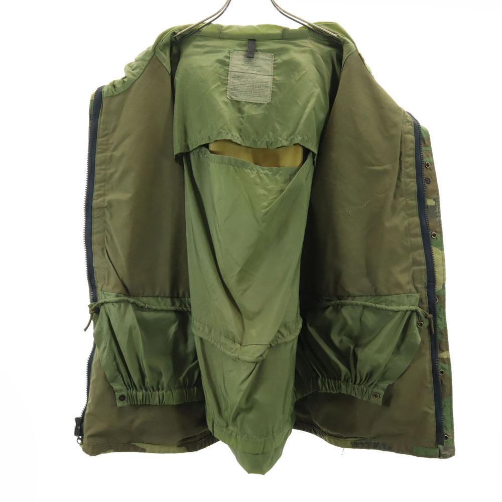 US ARMY 90s Gore-Tex ECWCS Ikuwax Woodland Duck Parker Men's Used