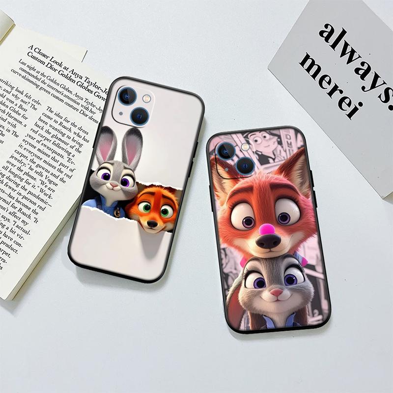 QE29 Zootopia Disney Phone Case for Samsung Galaxy A11 A12 A13 A15 A52S A53 A55 A56 A70 A71 A72 A73 F06 F16 F56 S10 Plus S10e
