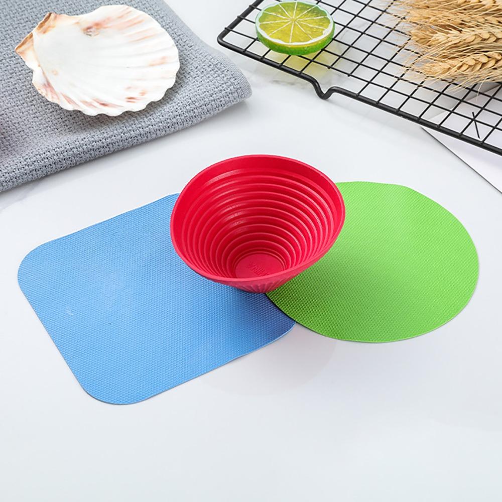 3pcs Anti-Skid Jar Opener Rubber Bottle Grip Pad Creative Jar Gripper Pad  Kitchen