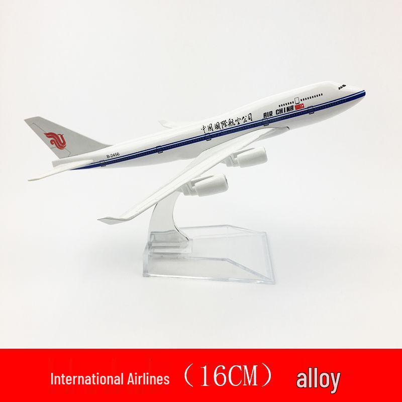 16CM Alloy Simulation Airplane Model Toy: A320 Sichuan Airlines, China Southern Airlines A380, Air China Boeing B747
