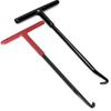 Exhaust Spring Puller Motorcycle Handle  T Shaped  Exhaust Pipe Spring Wrench Puller Installer Hook Tool With Rubber Coating