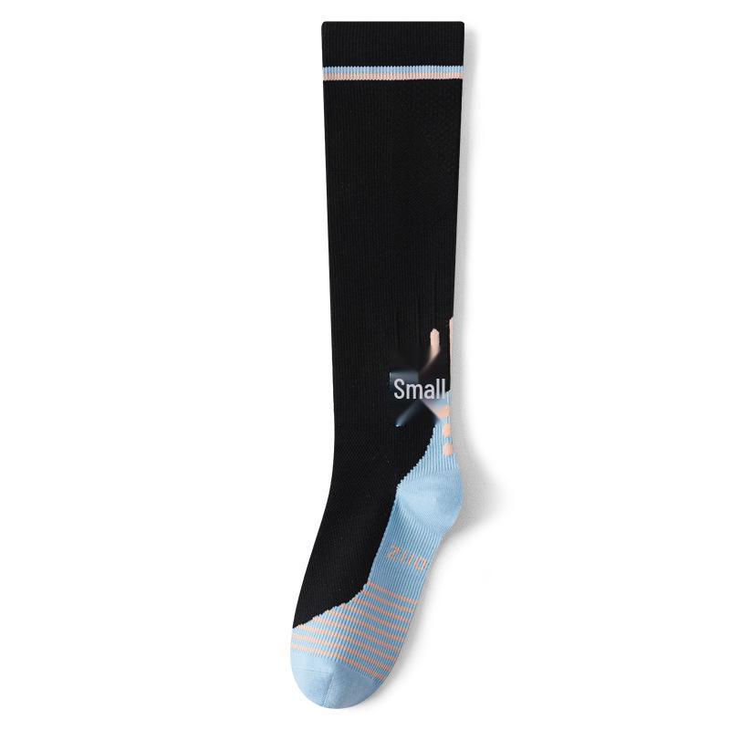 Women's Low-Pressure Calf Compression Socks for Fitness & Sports - Jump Rope, Running, Tennis, Mountaineering, Badminton