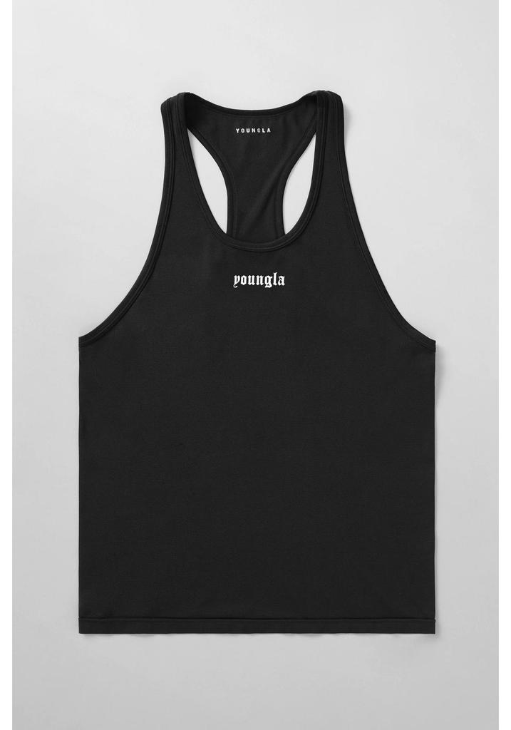 YoungLA Herren Slim-Fit Ärmelloses Schnelltrocknendes Muskel-Tanktop