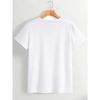 European Size Men'S Fashion Trendy Round Neck T-Shirt, Versatile Short Sleeve, Travel/Summer/Beach, Fitness/Running/Training, Annual Hot Short Sleeve