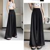 High Waist Wide Leg Straight Cut Casual Loose Long Pants Women's Suit Pants Spring Summer New Arrival Floor Length Trousers