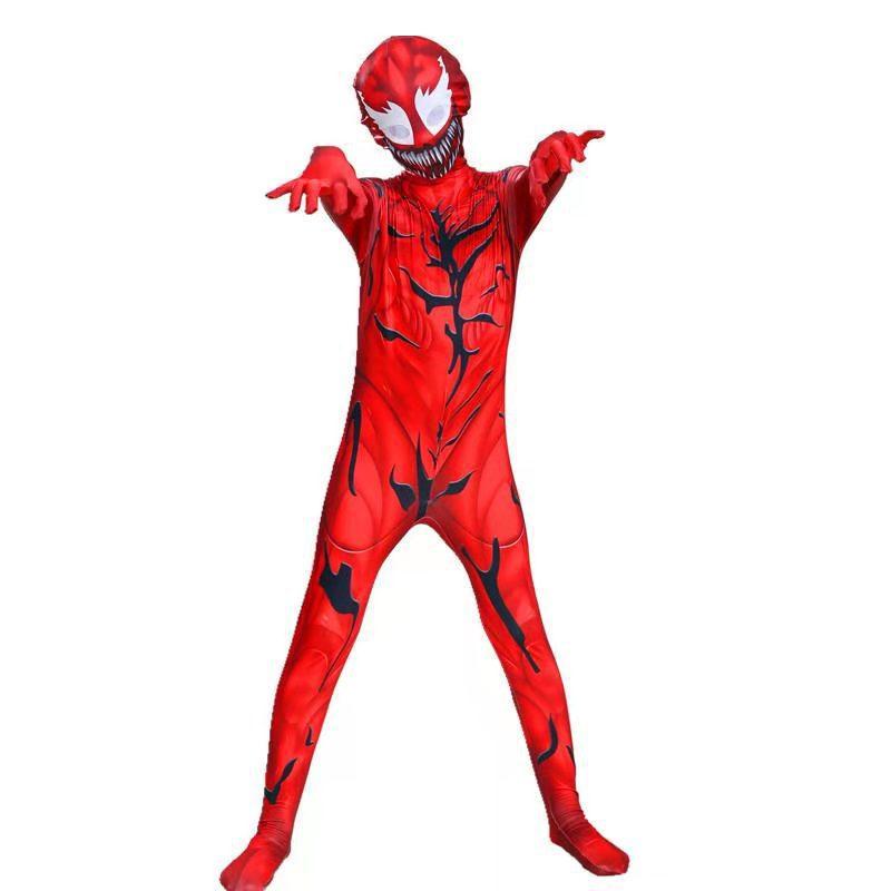 Venom Bodysuit Costume Adult Super Bodysuit Halloween Clothes Kids Venom