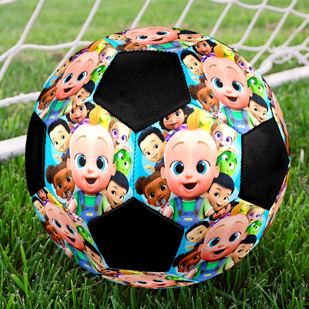 Cocomelon Theme Size 5 Soccer Ball, Suitable for Both Indoor and Outdoor Matches, a Gift Suitable for Everyone.