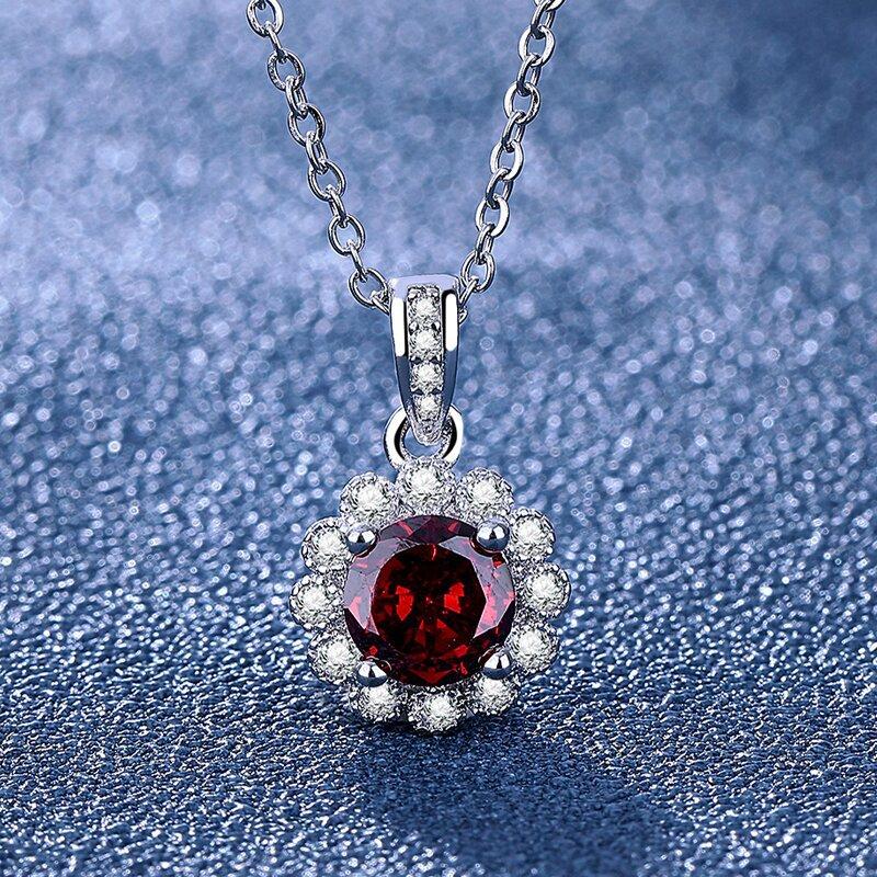 

Новое ожерелье с открытым кольцом цвета подсолнуха и оранжевого циркония